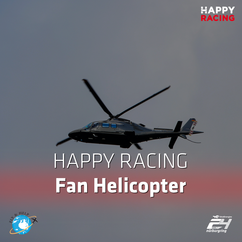 HAPPY RACING Fan Helikopter FLY & HELP