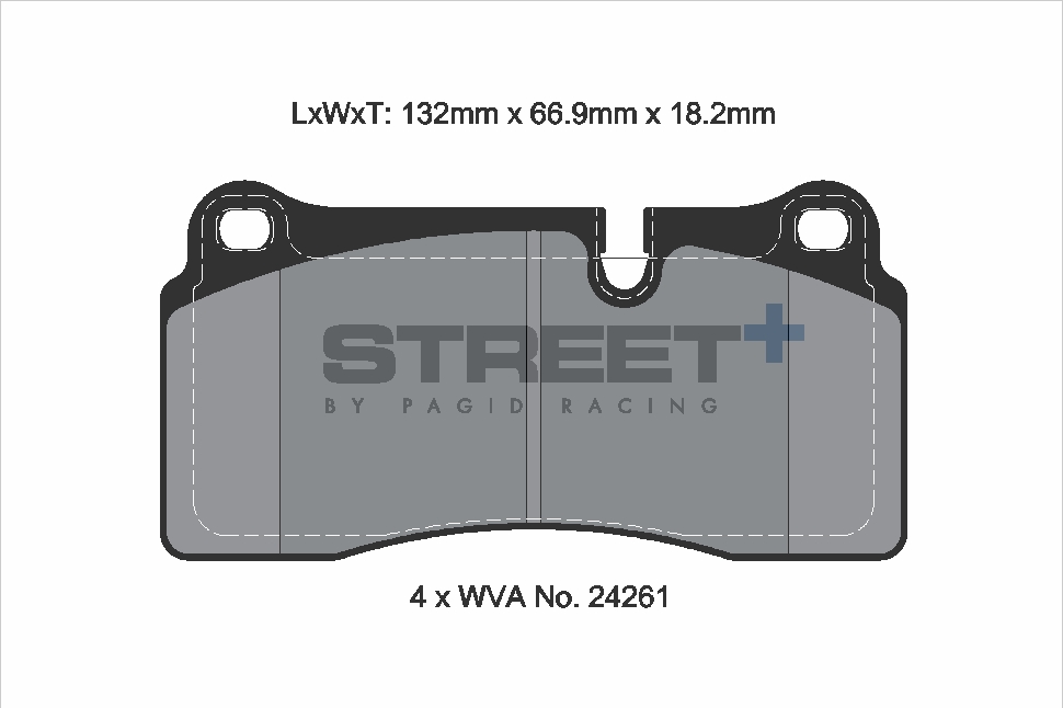 PAGID Racing STREET+ Bremsbeläge