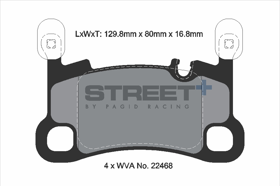 PAGID Racing STREET+ Bremsbeläge