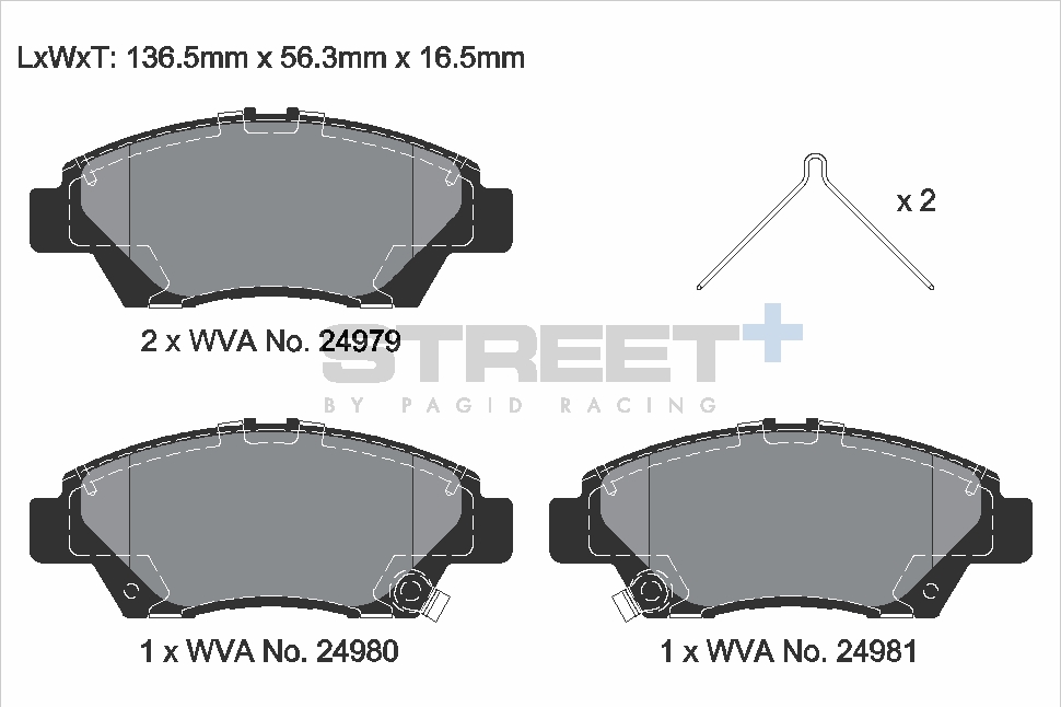 PAGID Racing STREET+ Bremsbeläge