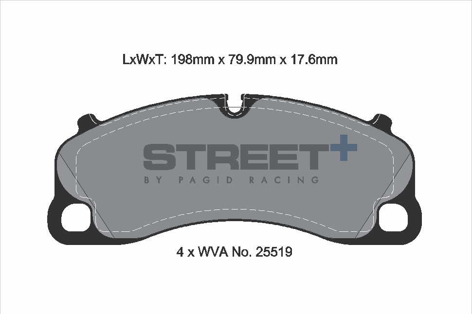 PAGID Racing STREET+ Bremsbeläge